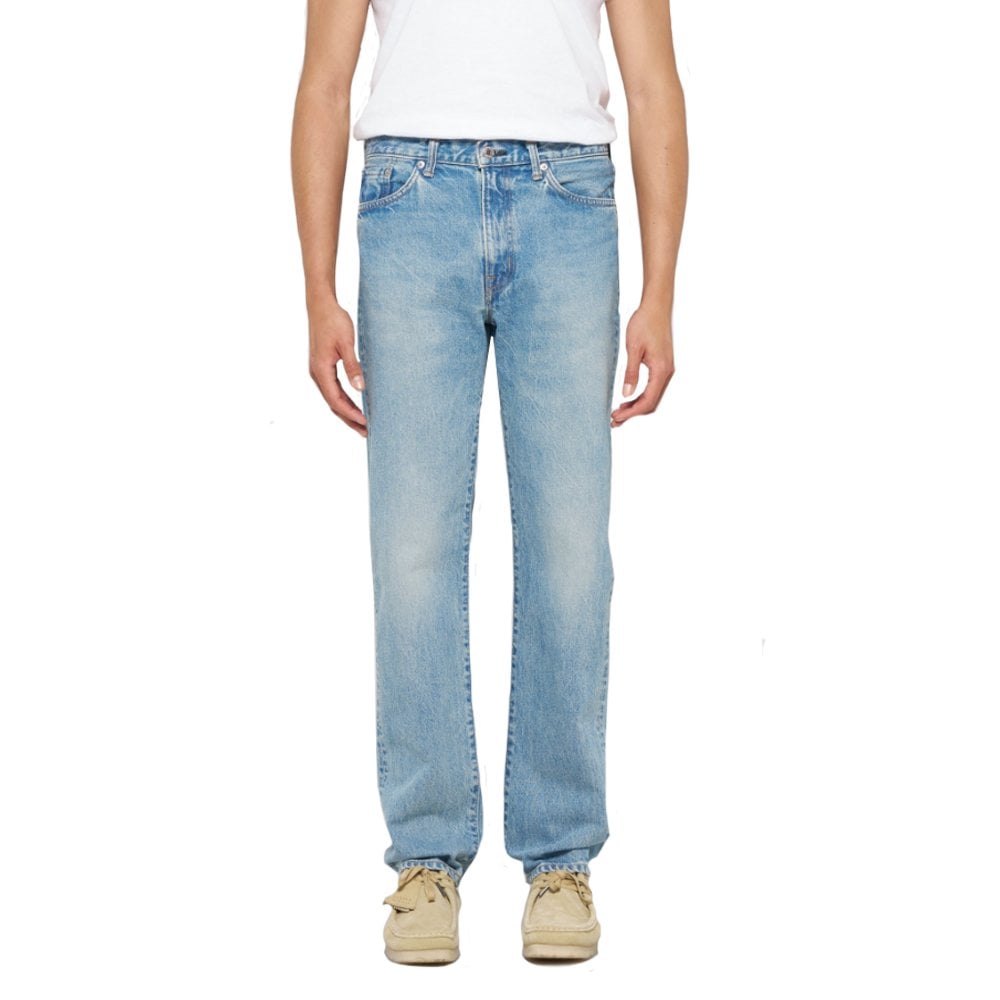 Regular Straight Jeans - Blu Md Light