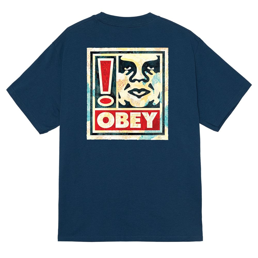 Exclamation T-Shirt  - Harbor Blue