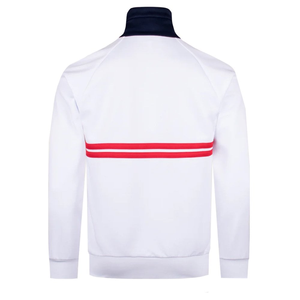 Dallas Track Top - White/M Blue