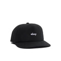 Lowercase 6-Panel - Black