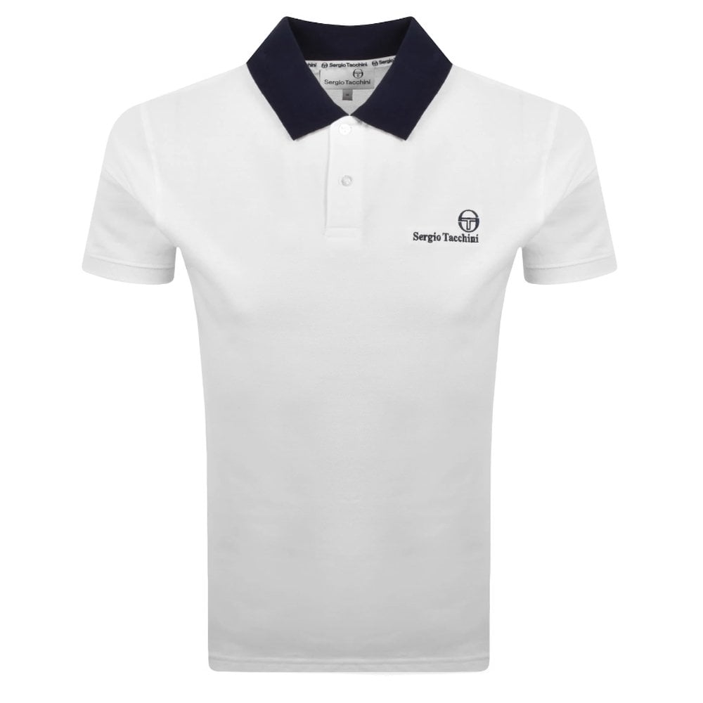Bondi Polo Shirt  - White/M Blue