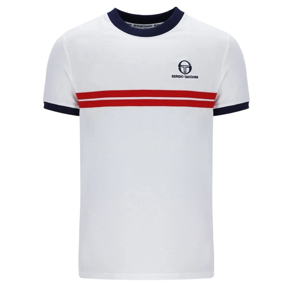 Supermac T-Shirt  - White/M Blue