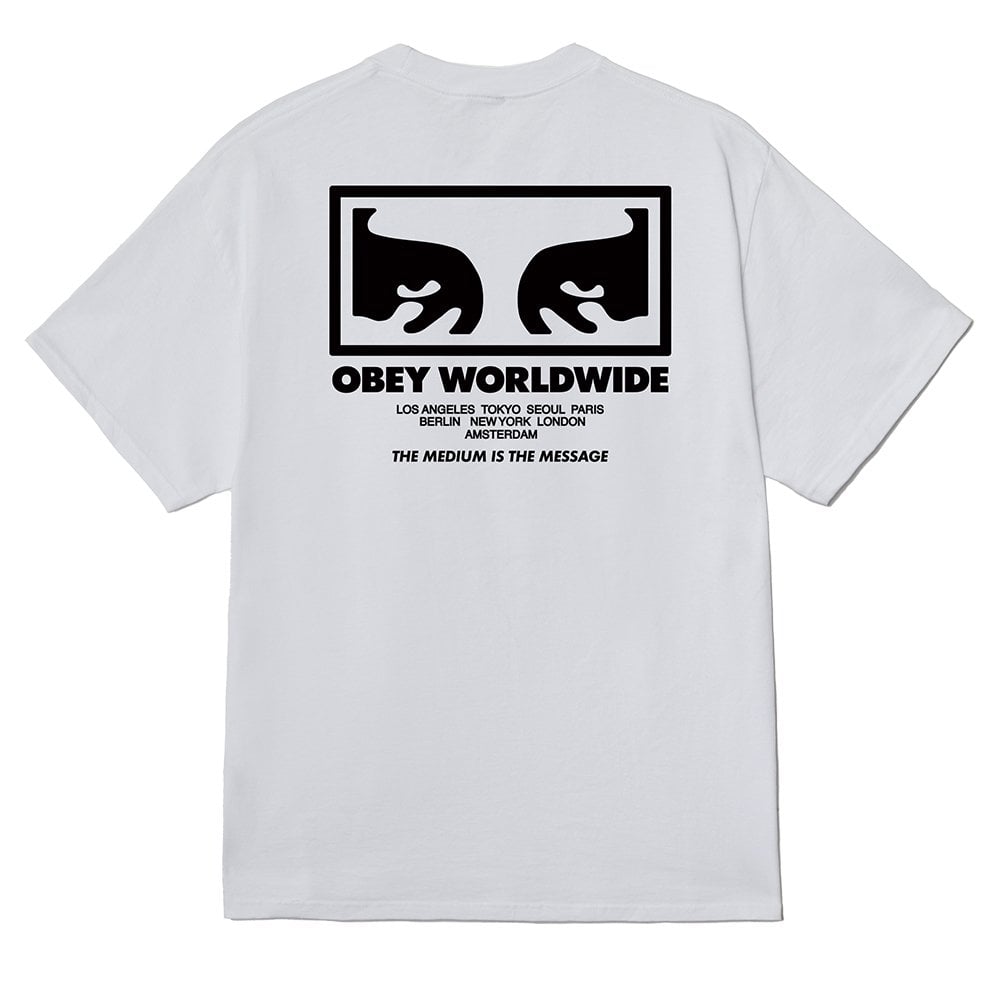 The Medium is the Message T-Shirt - White