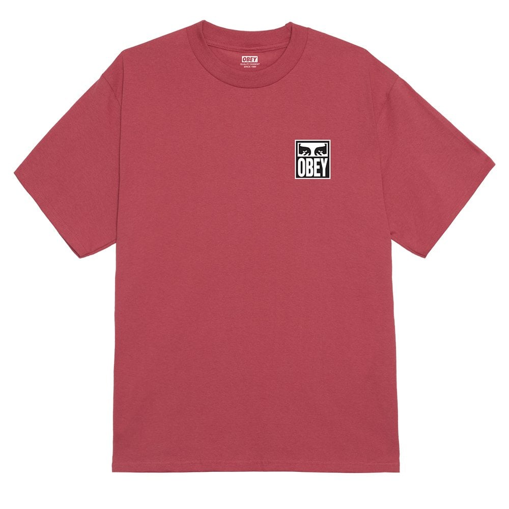 Eyes Icon 2 T-Shirt  - Mineral Red