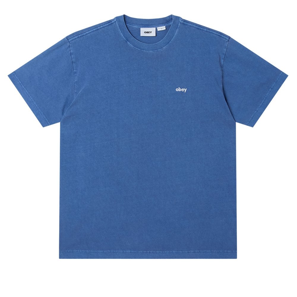 Lowercase Pigment T-Shirt - Elec Indigo