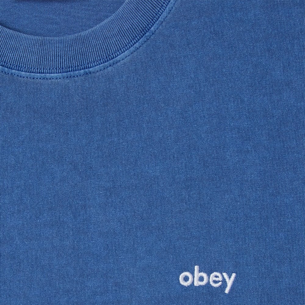 Lowercase Pigment T-Shirt - Elec Indigo
