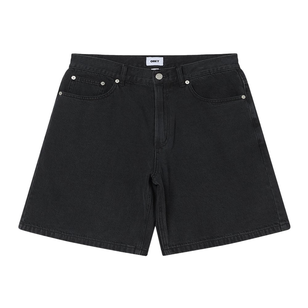 Emerson Denim Short  - Washed Black