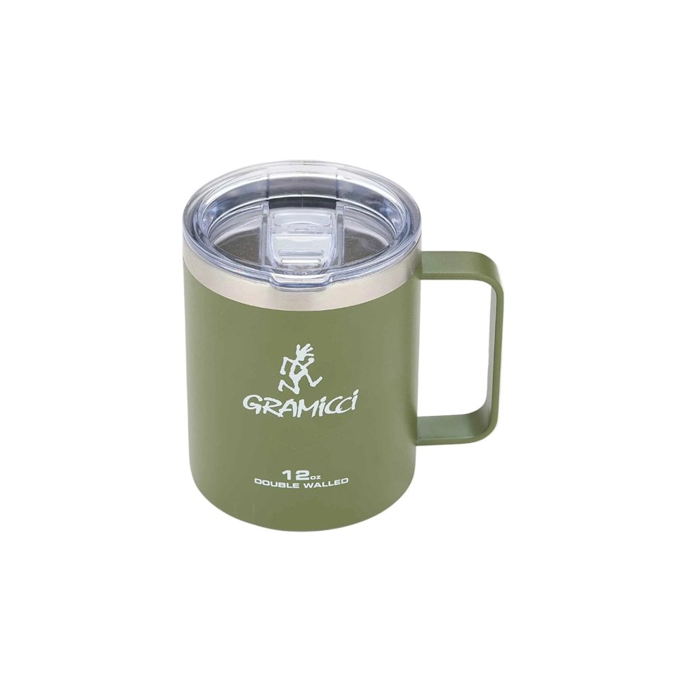 Double Walled Stainless Steal Mug - Olive