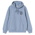 Hooded Spiral Sweatshirt - Gentle Blue