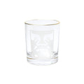 Bold Logo Drinking Glass - Clear