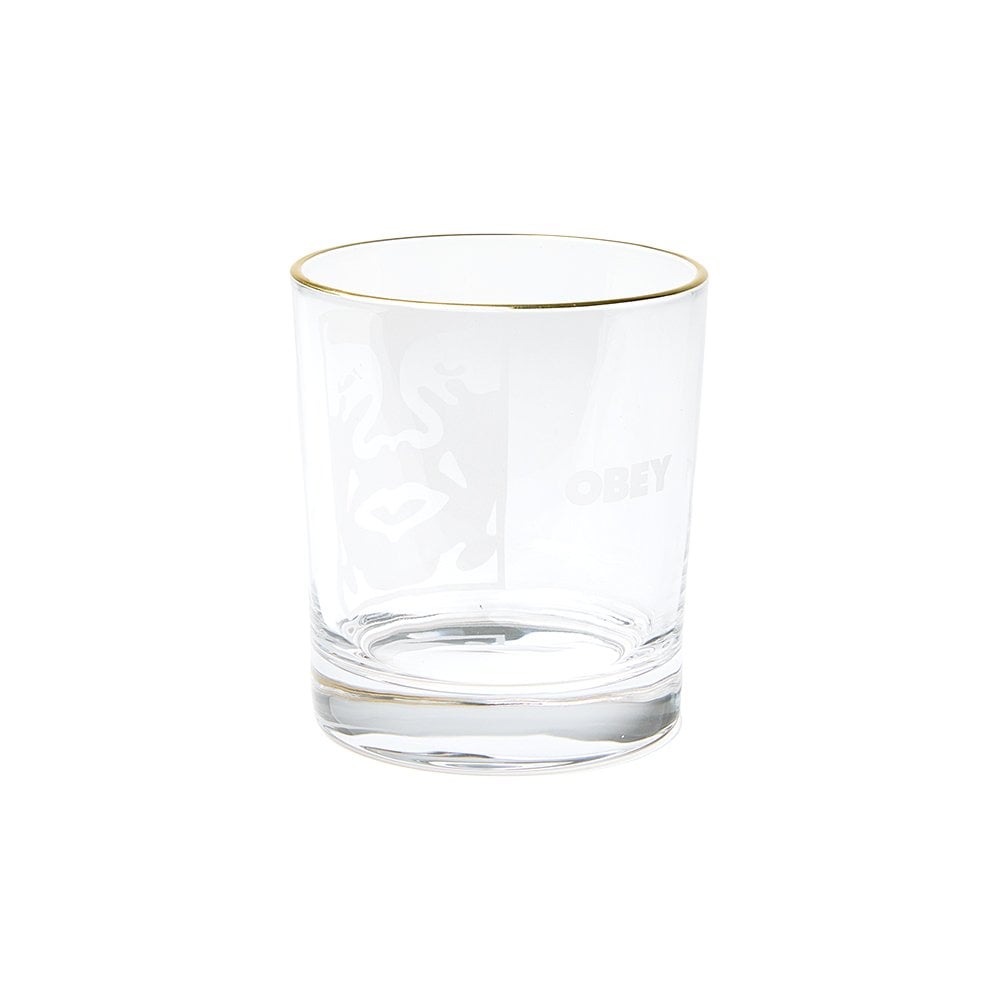 Bold Logo Drinking Glass - Clear