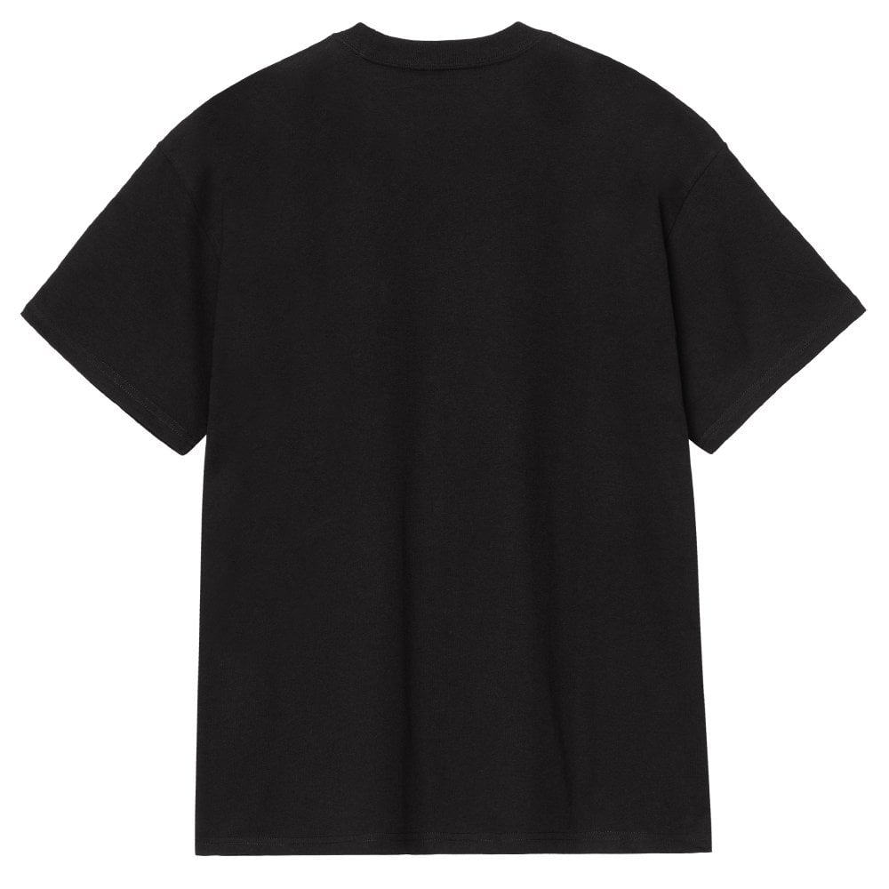 Longhand Pocket T-Shirt - Black/White