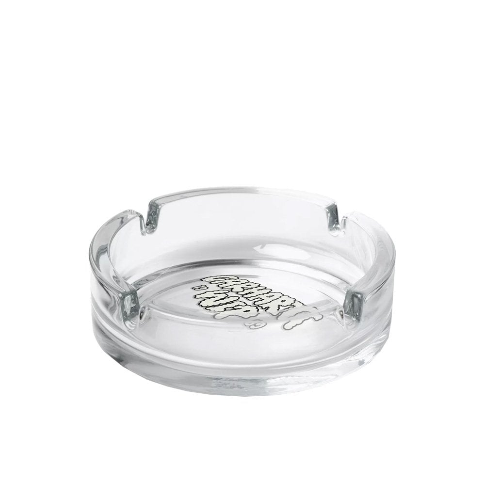 Cloud Script Ashtray - Clear