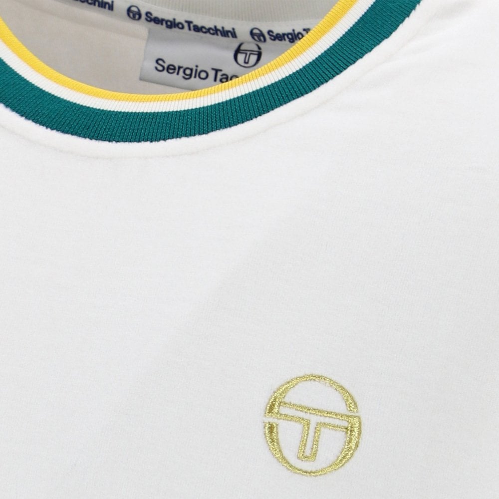 Monte Velour T-Shirt - Gardenia