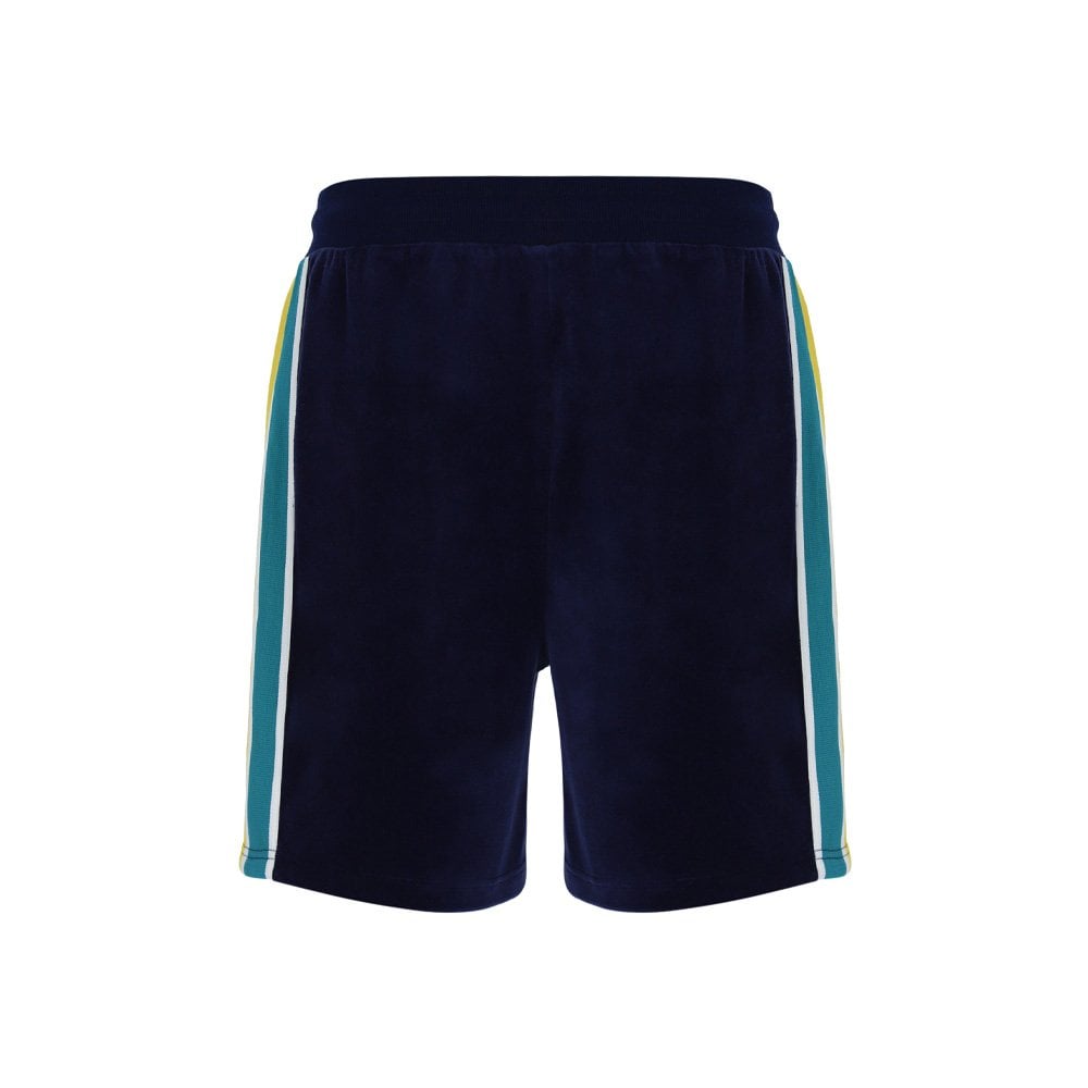 Monte Velour Shorts - Maritime Blu