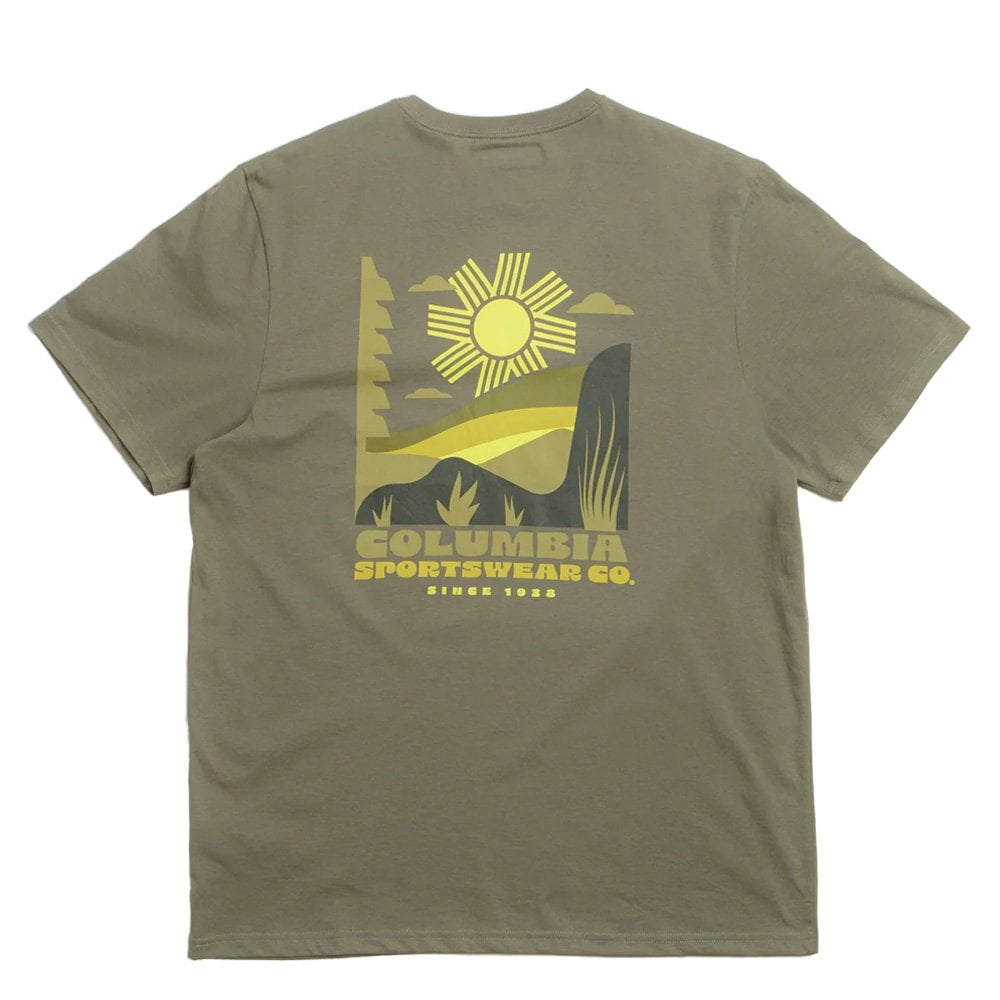 CSC™ Outdoor Organic Cotton T-Shirt - Stone Green
