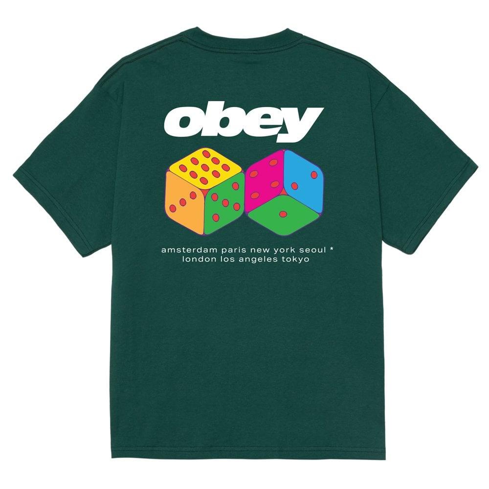 Dice T-Shirt - Rainforest