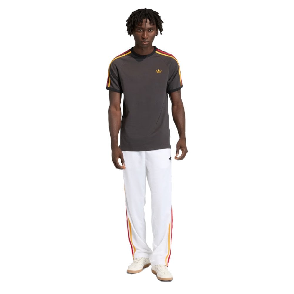 3-Stripes T-Shirt  - Blk/Gold/Red