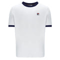 Marconi Essential Ringer T-Shirt - White/Navy