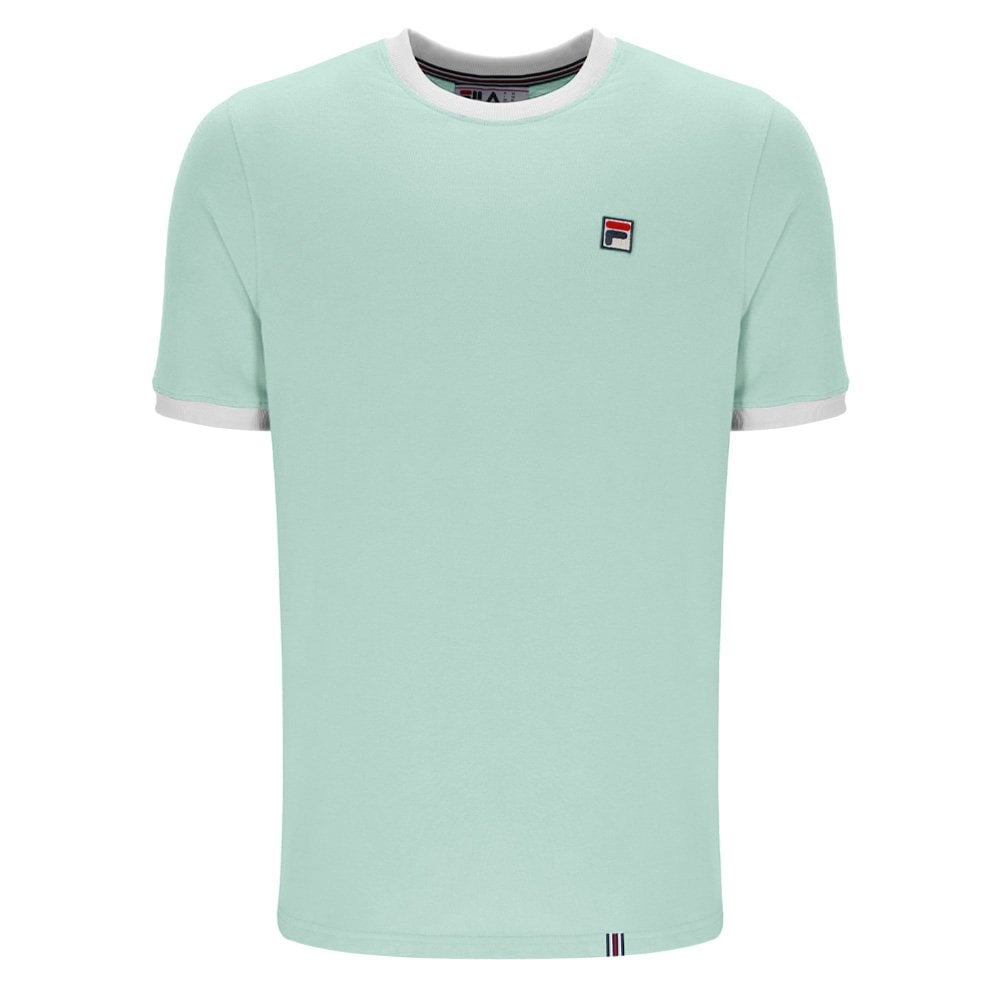 Marconi Essential Ringer T-Shirt - Surf Spray