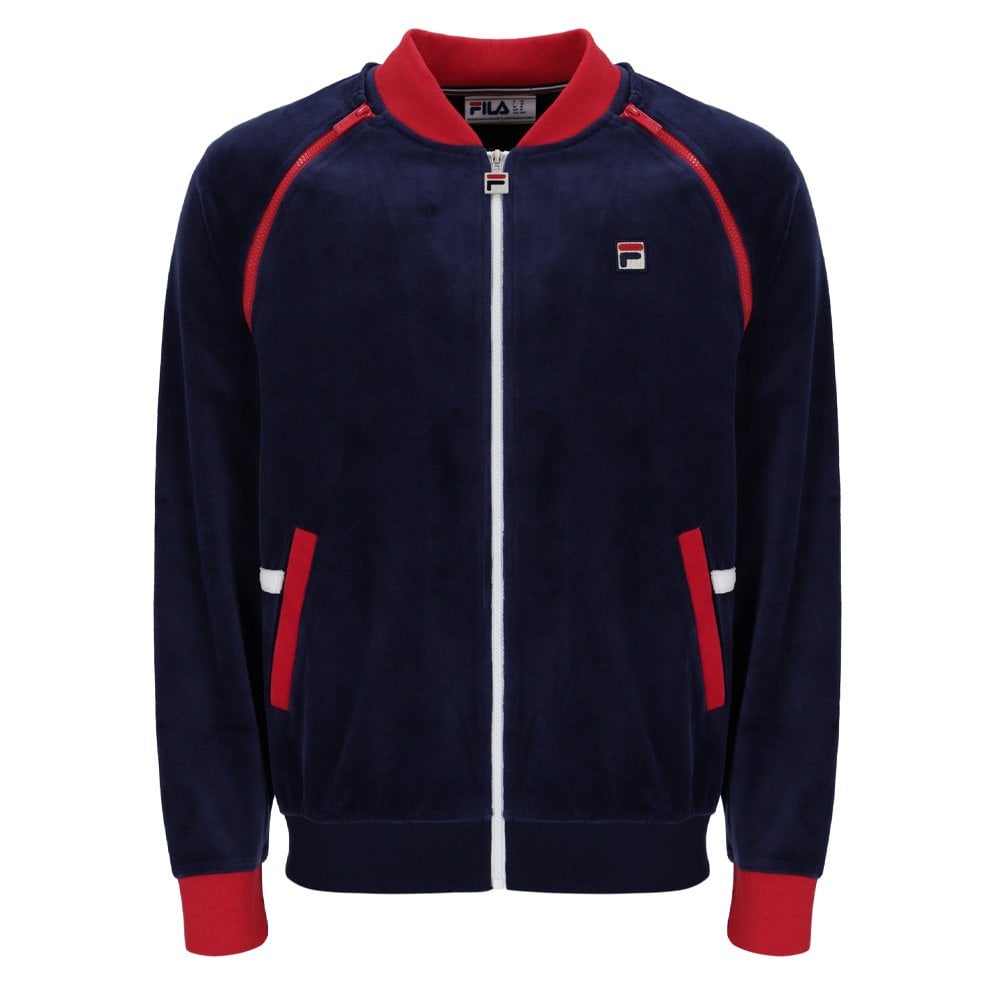 Daniele Archive Versatile Track Top - Navy/Red/Wht