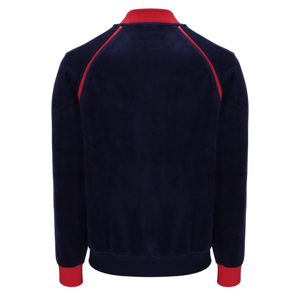 Daniele Archive Versatile Track Top - Navy/Red/Wht