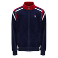 Gabriele Contrast Panel Track Top - Nvy/Gardenia