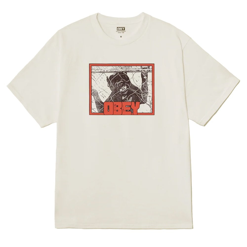 Beware T-Shirt - Vintage Wht