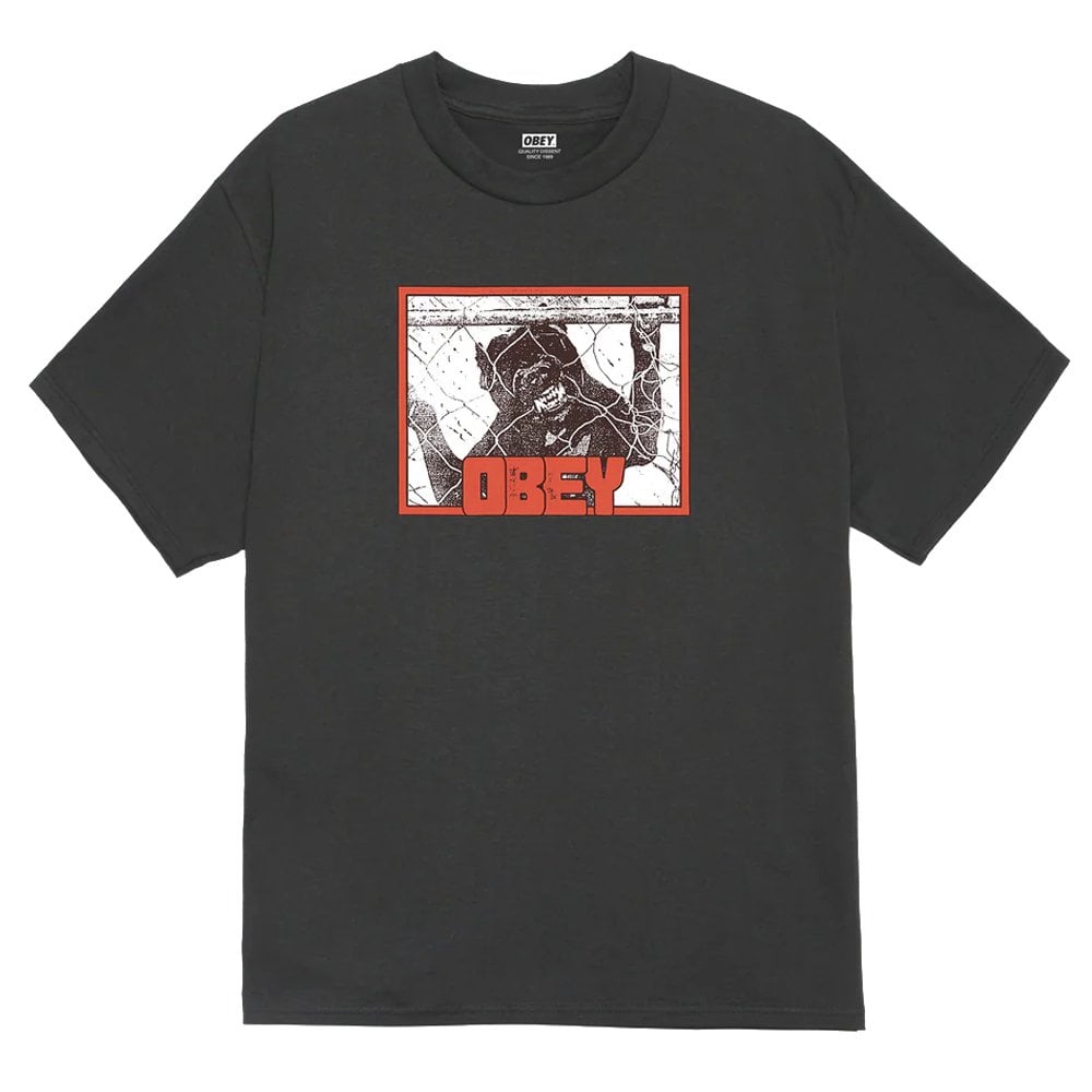 Beware T-Shirt - Vintage Blk