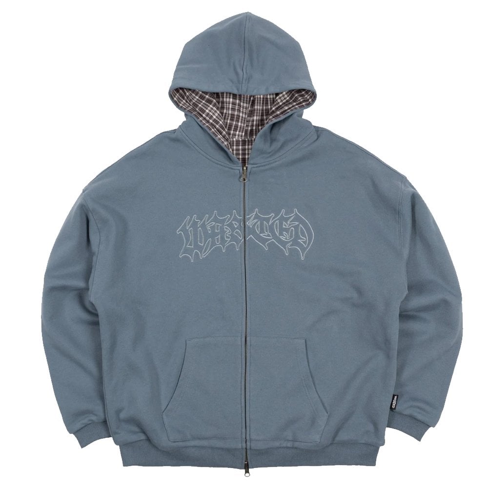 Blast Reversible Zip Hoodie  - Blue/Black