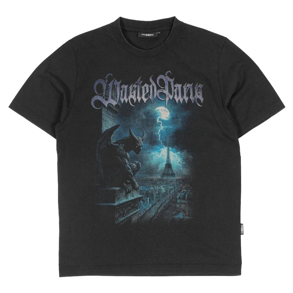 Gargoyle T-Shirt  - Faded Black