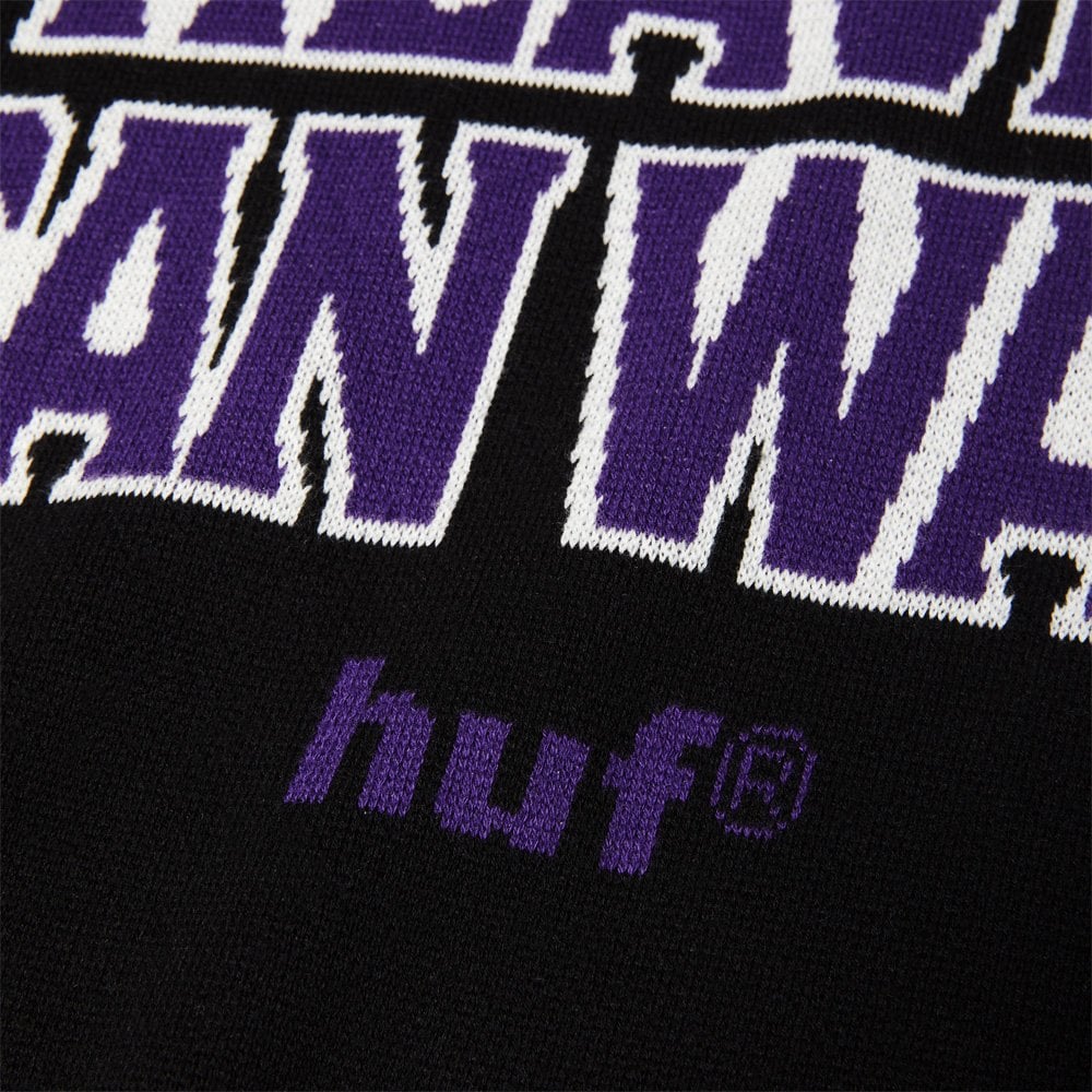 Heaven Can Wait Crewneck Sweater - Black