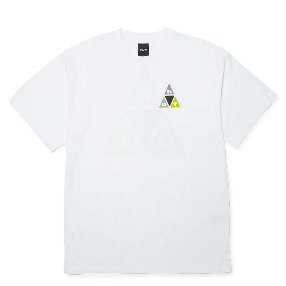 Prism Triple Triangle T-Shirt - White