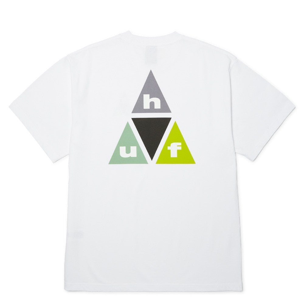 Prism Triple Triangle T-Shirt - White