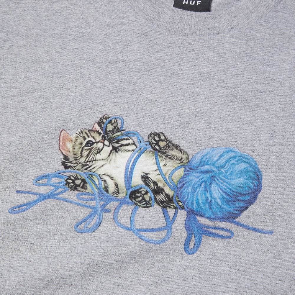 Paws T-Shirt - Heather Grey