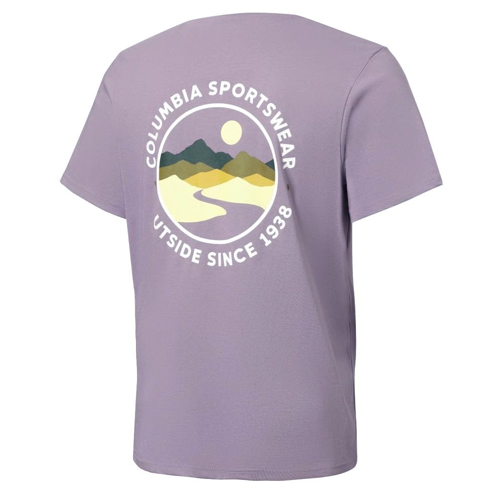 CSC™ Outdoor Organic Cotton T-Shirt - Shale Purple