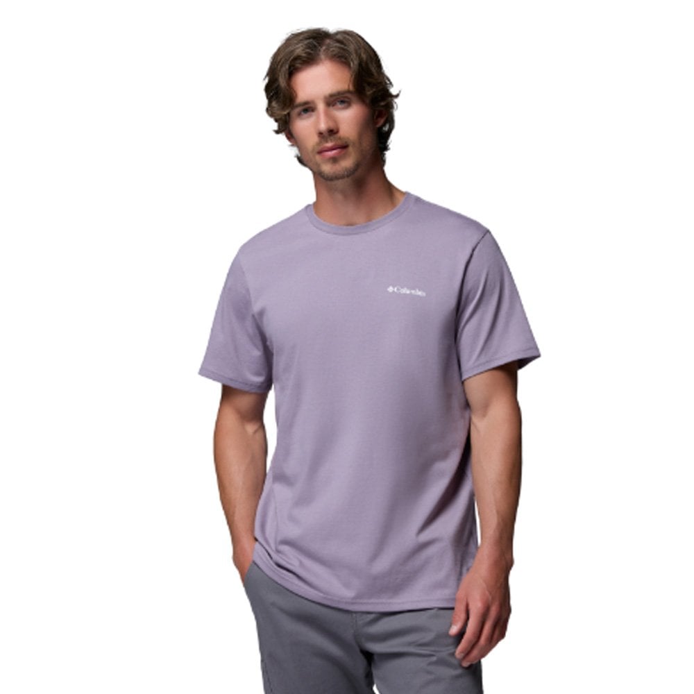 CSC™ Outdoor Organic Cotton T-Shirt - Shale Purple