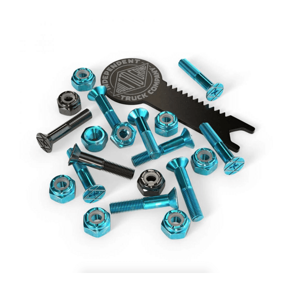Phillips 1" Bolts - Blue/Black