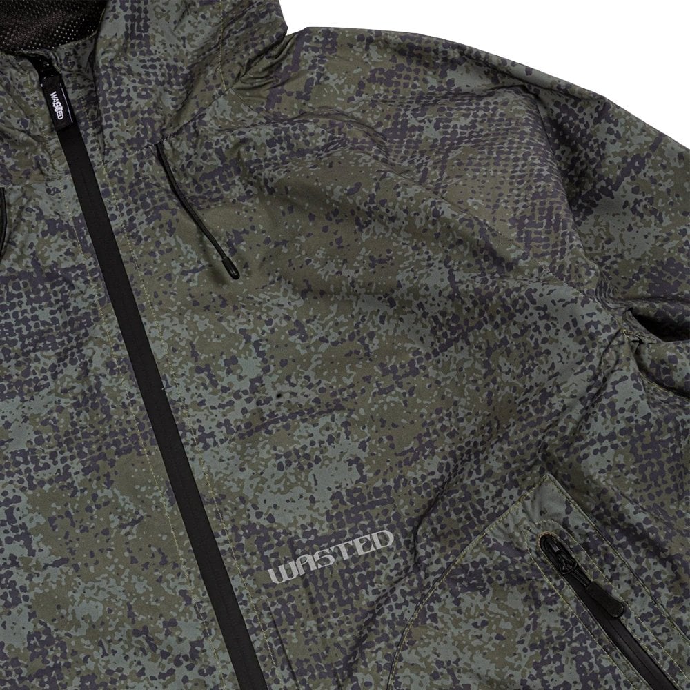 Swarm Windbreaker  - Olive Camo
