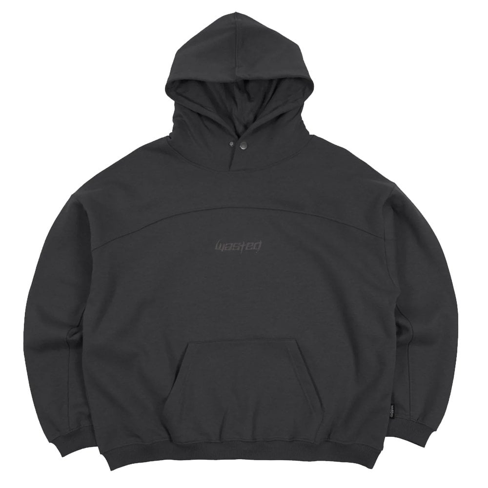 Switchblade Boxy Hoodie  - Black