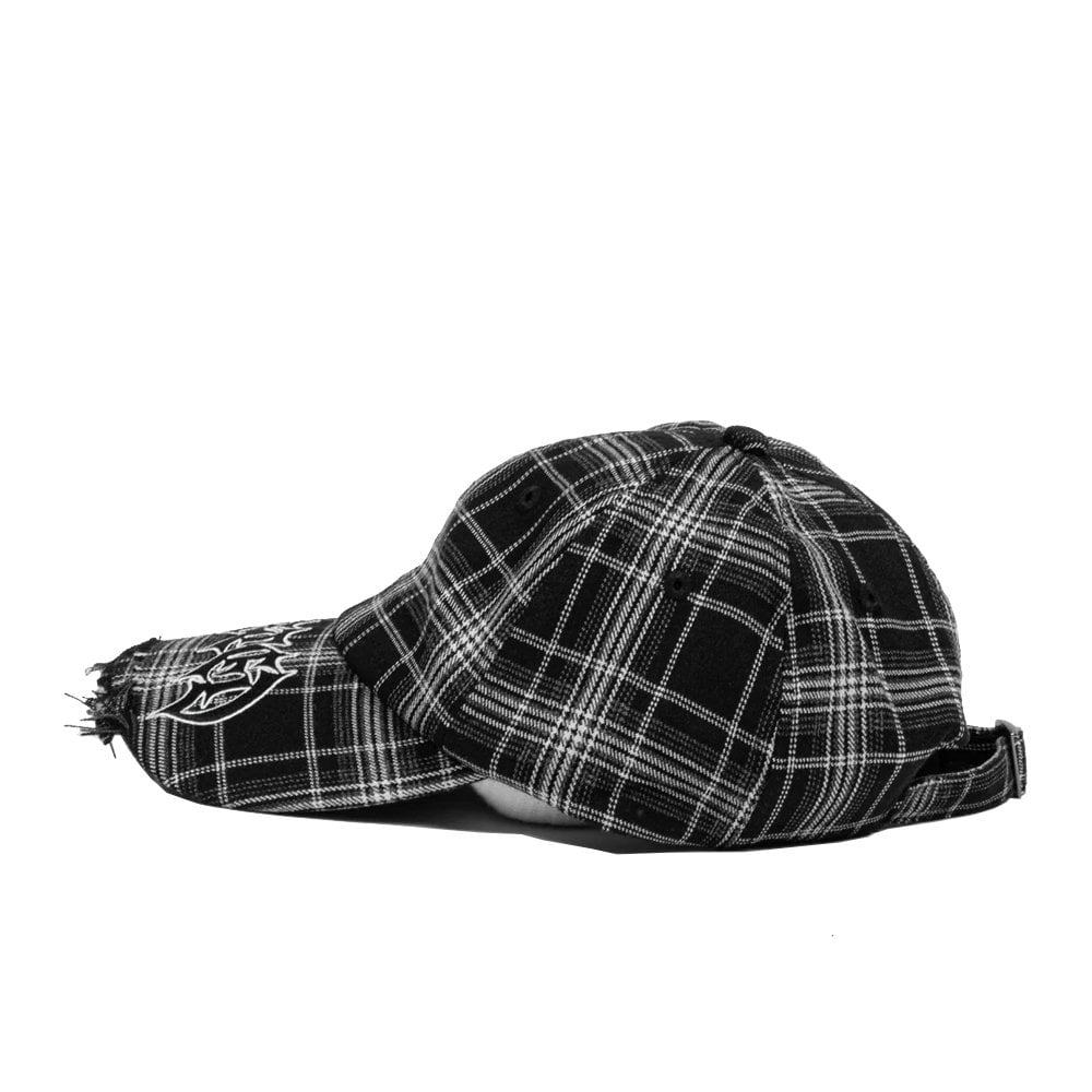 Tartan Cap - Black Tartan