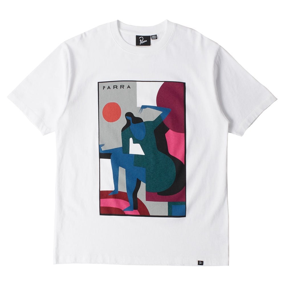 Ball To Face T-Shirt  - White