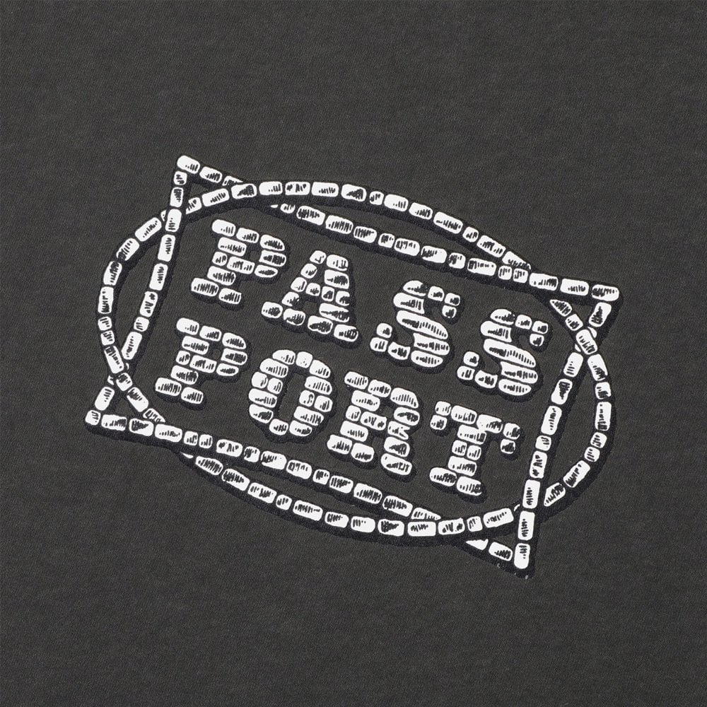 Stone Circle T-Shirt - Washed Black