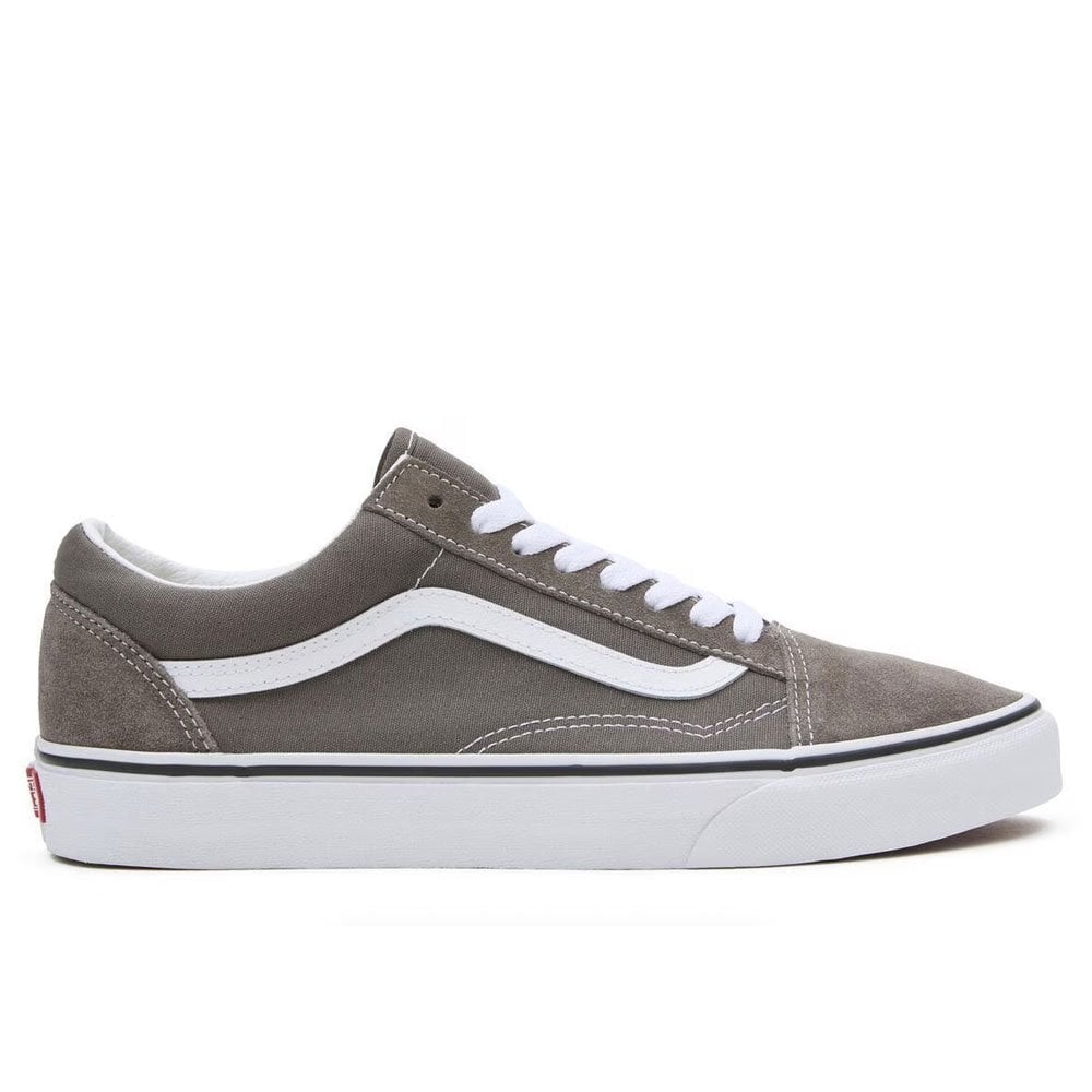 Old Skool - Pewter/White