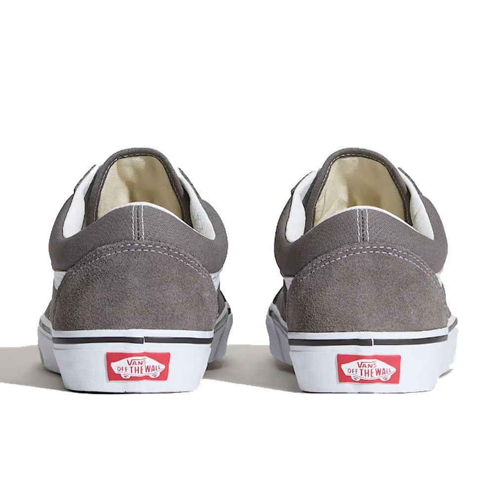 Old Skool - Pewter/White