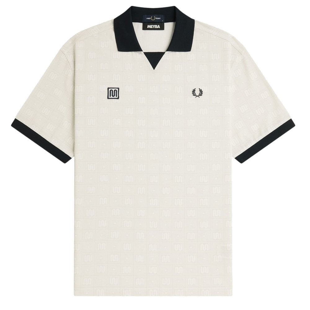 Meyba Printed Polo Shirt - Ecru