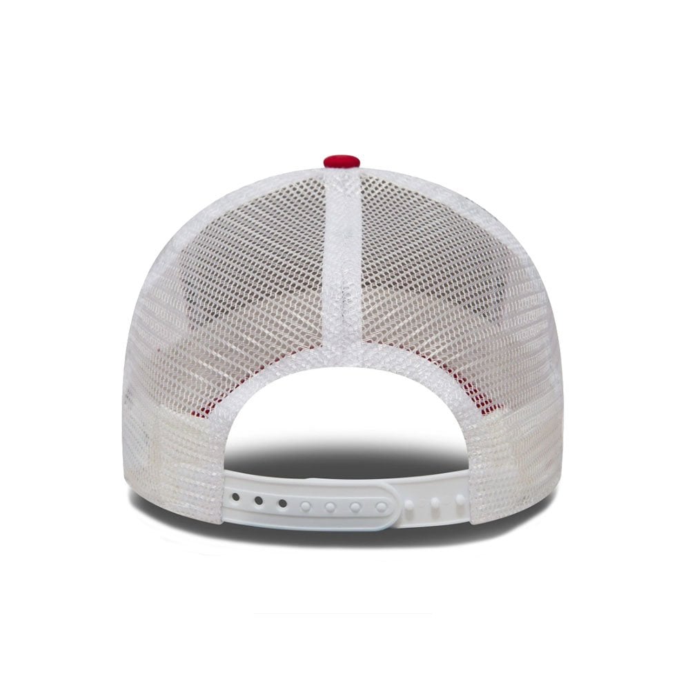 9FORTY New York Yankees Clean A-Frame Trucker Cap - Red/White
