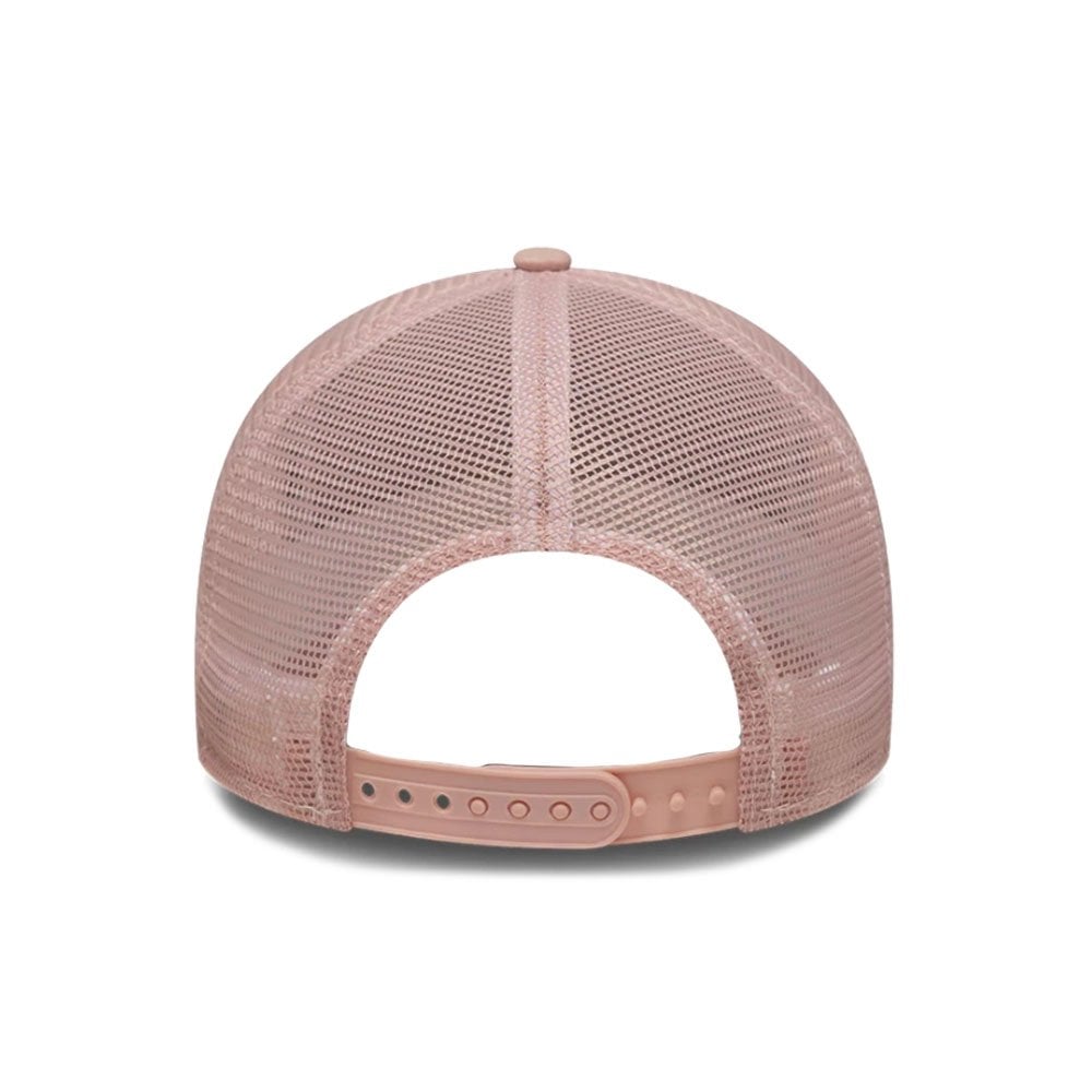 New York Yankees MLB Outline 9FORTY E-Frame Trucker Cap - Ny Pale Pink