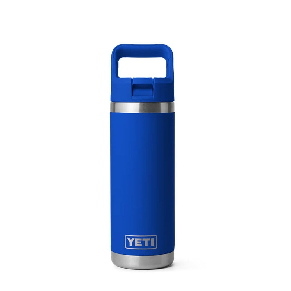 Rambler 18 oz (532 ml) Bottle With Straw - Royal Blue