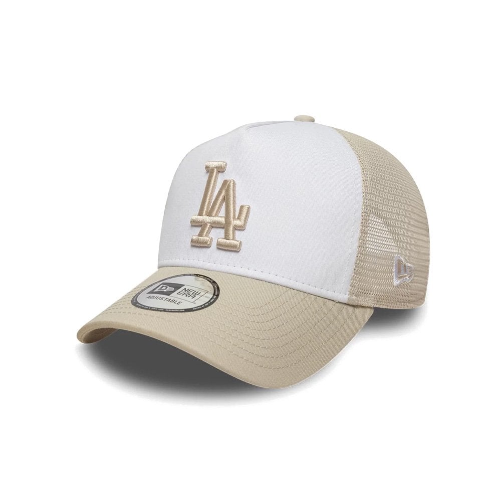 MLB League Essential 9FORTY A-Frame Trucker - La Beige/Wht